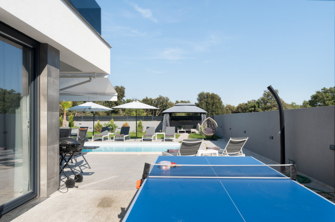 VILLA Nina DRAGE -exterior, Villas Pe&scaron;a - luxury holiday homes with a pool in Zaton, Dalmatia - Croatia Zaton