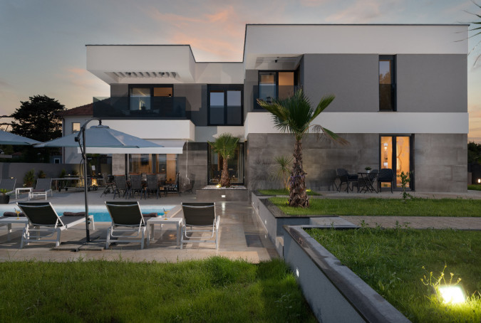 VILLA Nina DRAGE -exterior, Villas Pe&scaron;a - luxury holiday homes with a pool in Zaton, Dalmatia - Croatia Zaton