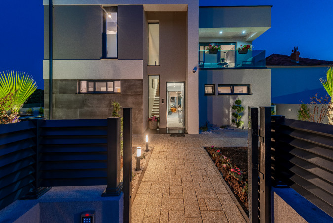 VILLA Nina DRAGE -exterior, Villas Pe&scaron;a - luxury holiday homes with a pool in Zaton, Dalmatia - Croatia Zaton